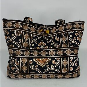 Vera Bradley Purse in the retired "Cafe Latte" pattern